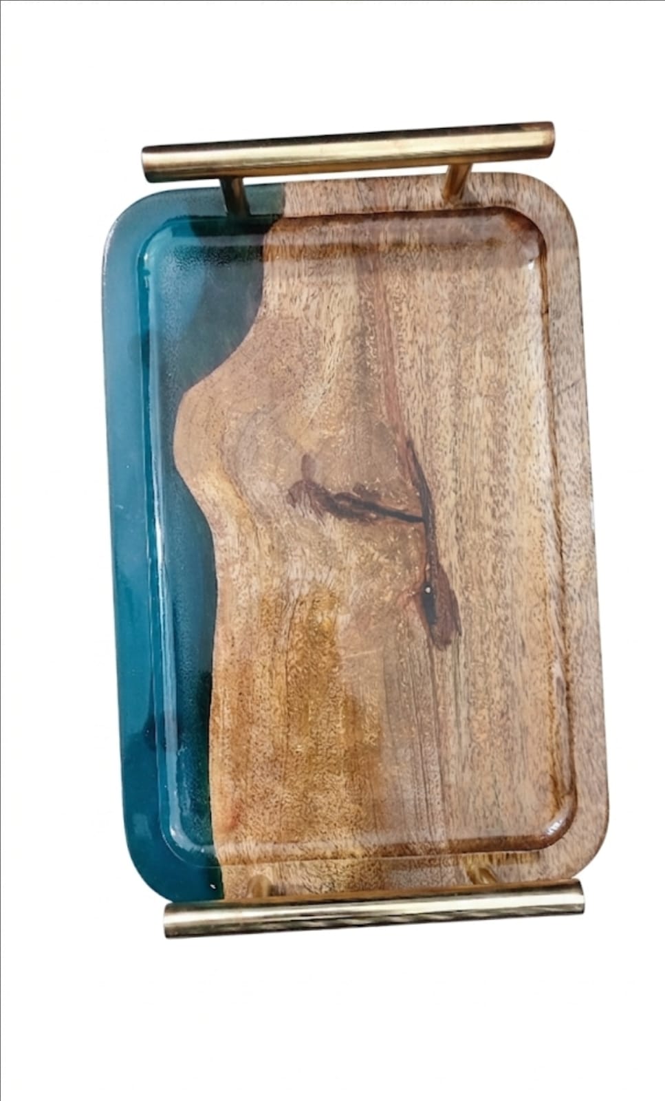 aqua blue epoxy resin & wood elegant resin design serving tray aqua blue epoxy resin & wood elegant resin design serving tray