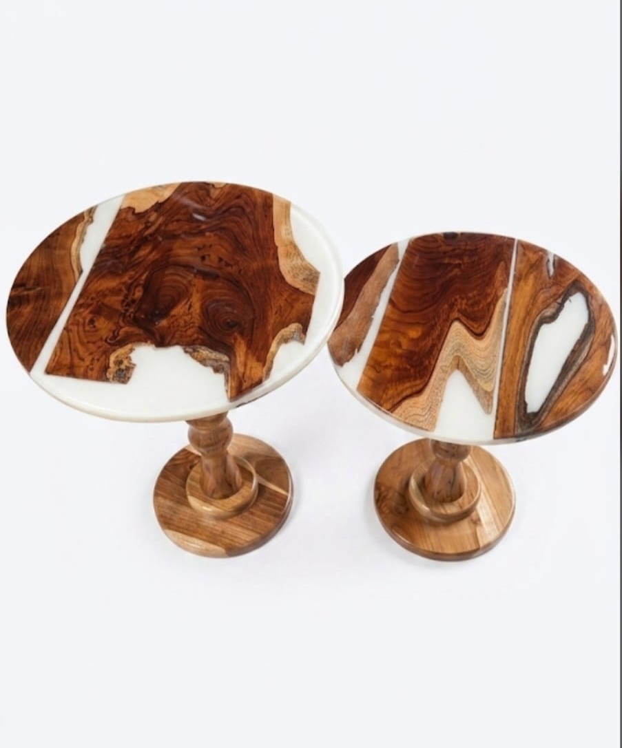 epoxy nesting table epoxy nesting table
