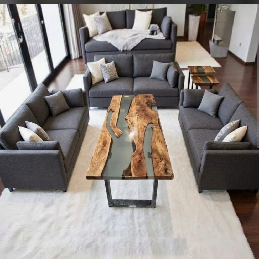 sapphire wooden translucent resin center coffee table sapphire wooden translucent resin center coffee table